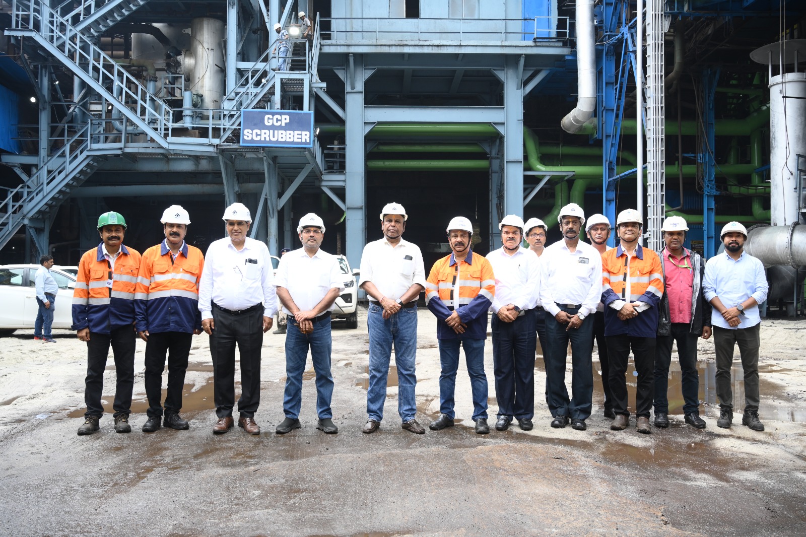 Rourkela Steel Plant Blast Furnace 4 blowing-in