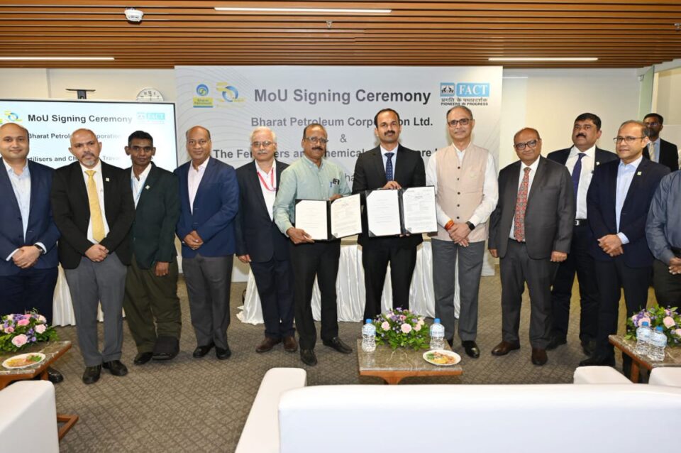 BPCL FACT Sulphuric Acid Supply MoU