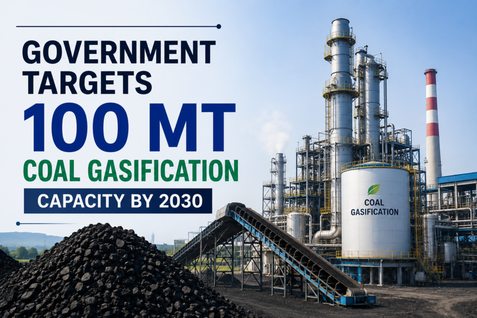 India coal gasification target 2030