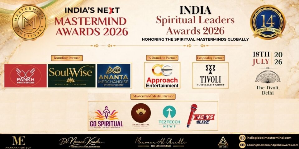 India’s Next Mastermind Awards 2026 spiritual leaders awards