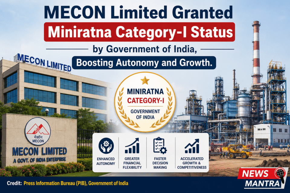 MECON Miniratna Category-I Status
