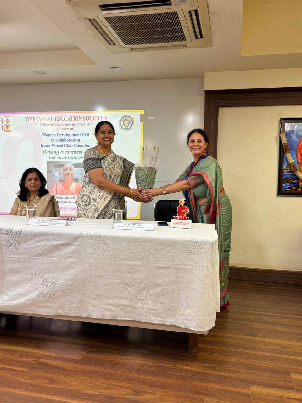 Cervical Cancer Awareness Programme by Vivekanand Education Society College