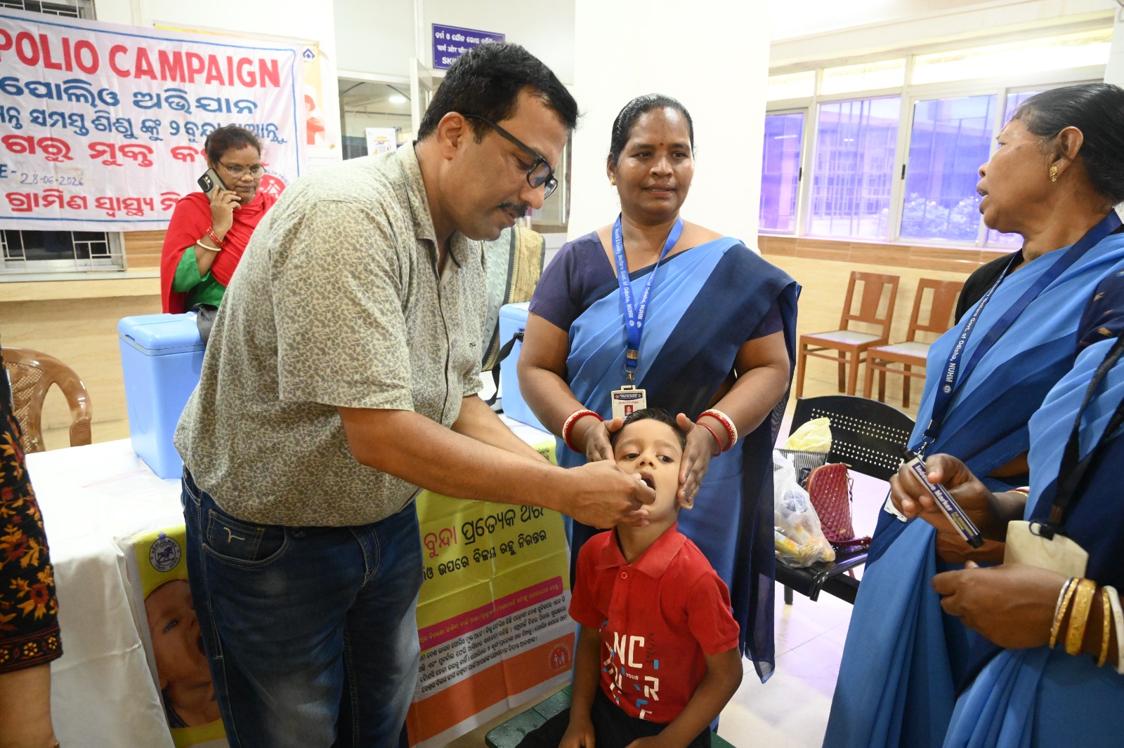 SAIL Rourkela Steel Plant Pulse Polio Programme