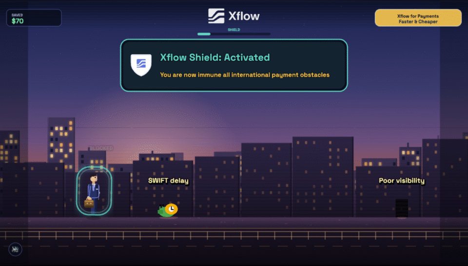 Xflow #XflowDash cross-border payments campaign