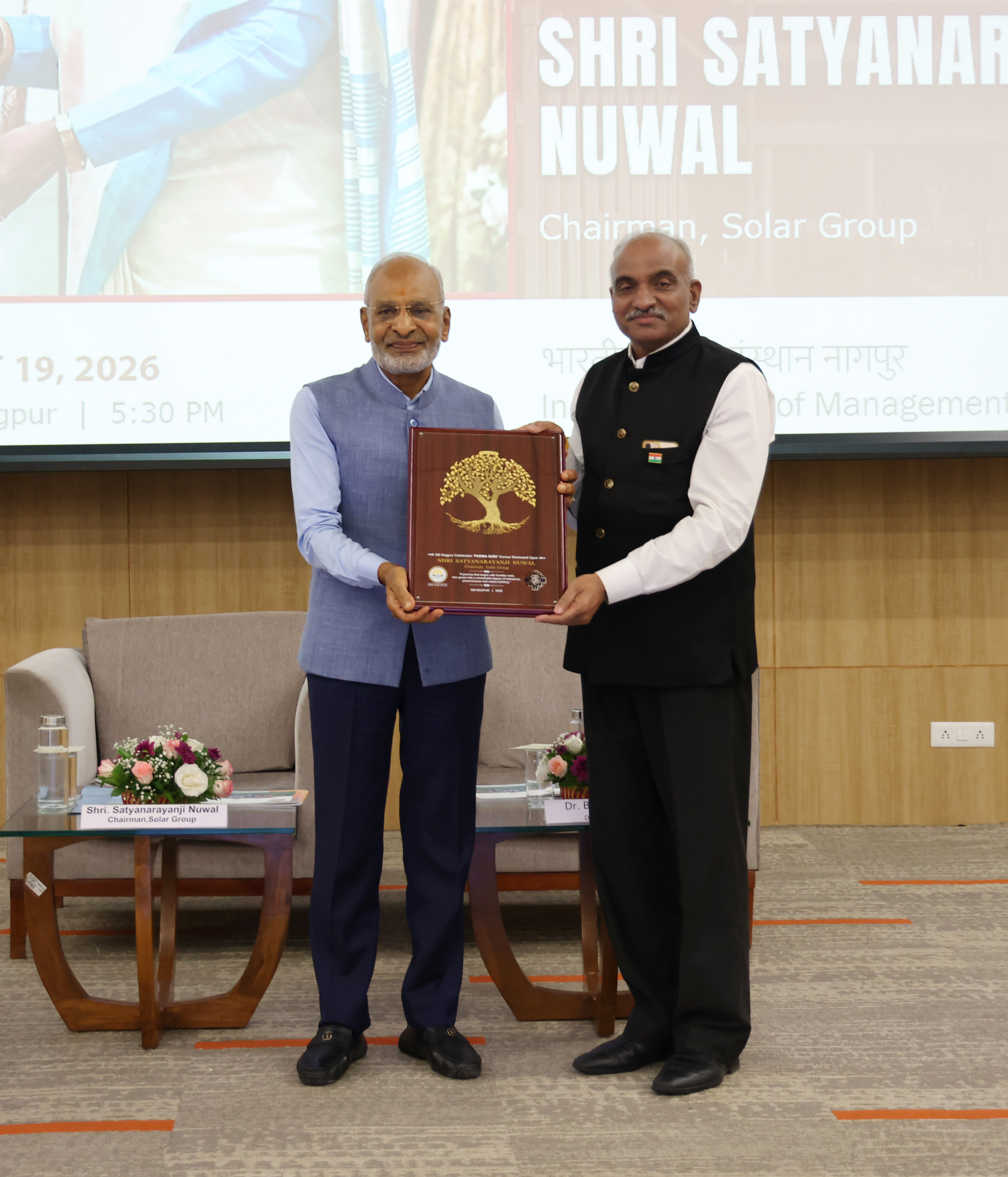 Satyanarayan Nuwal management lessons IIM Nagpur