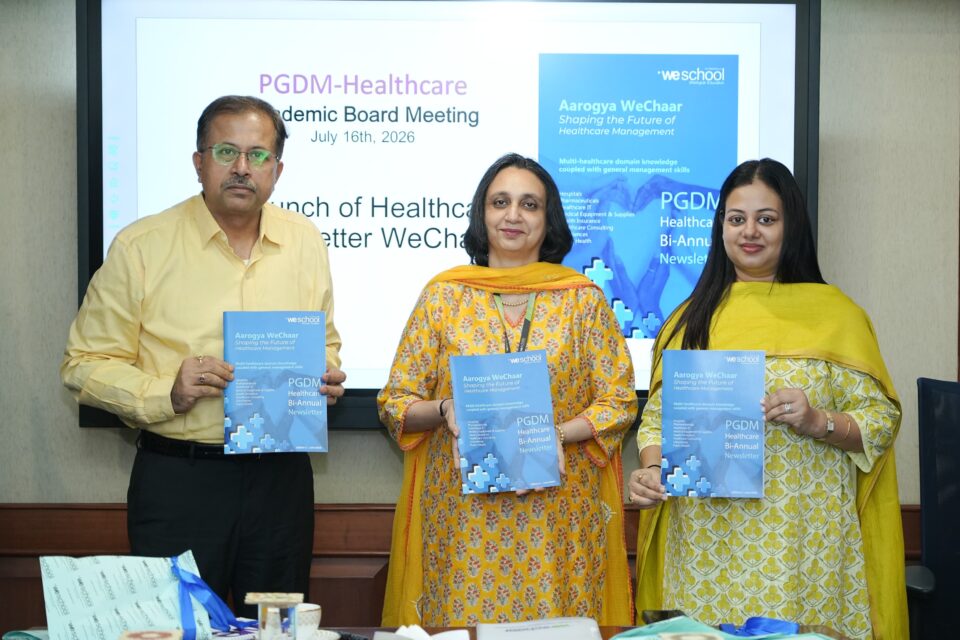 WeSchool Aarogya WeChaar healthcare newsletter