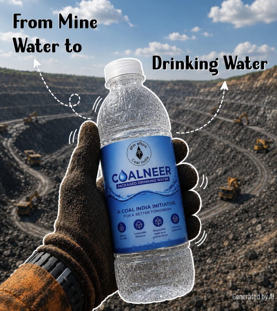 Coal India COAL NEER mine water to drinking water