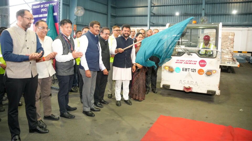India air cargo transshipment hub