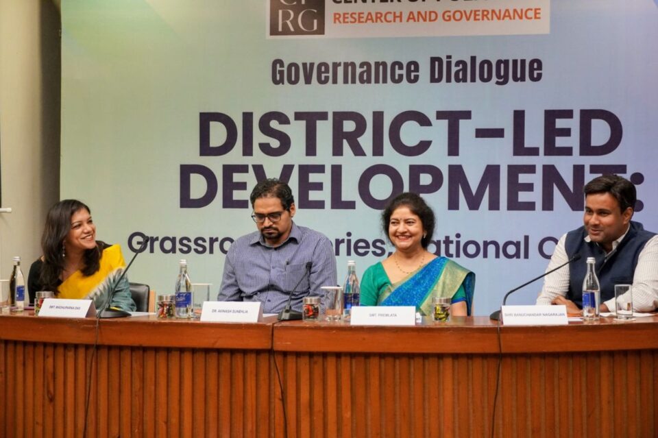 Premlata CPRG Governance Dialogue District-led Development