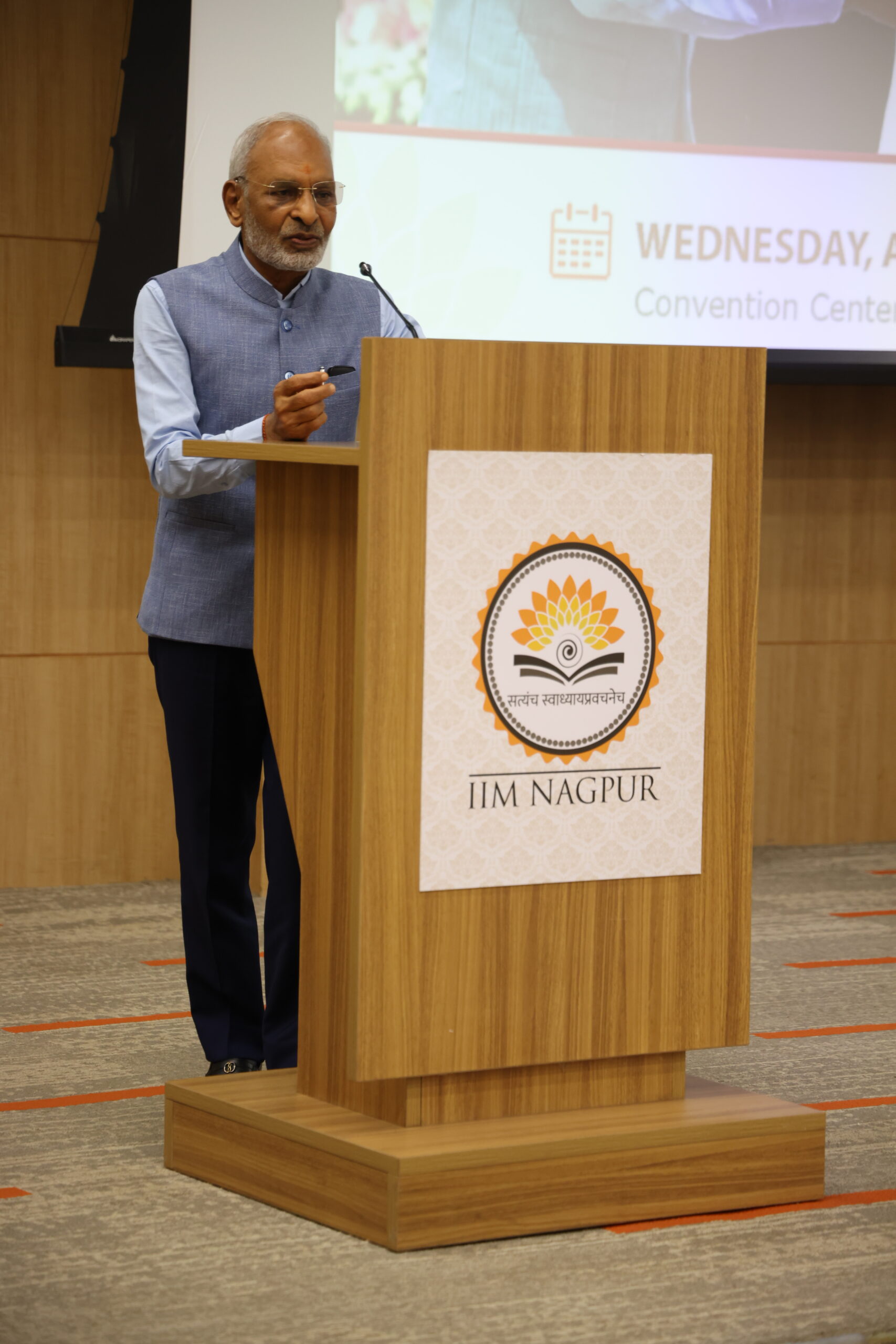 Satyanarayan Nuwal management lessons IIM Nagpur