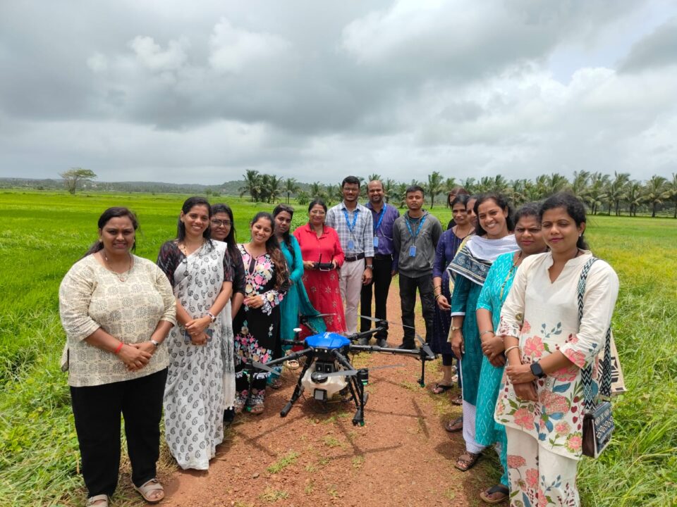 Garuda Aerospace Drone Didi Initiative Goa