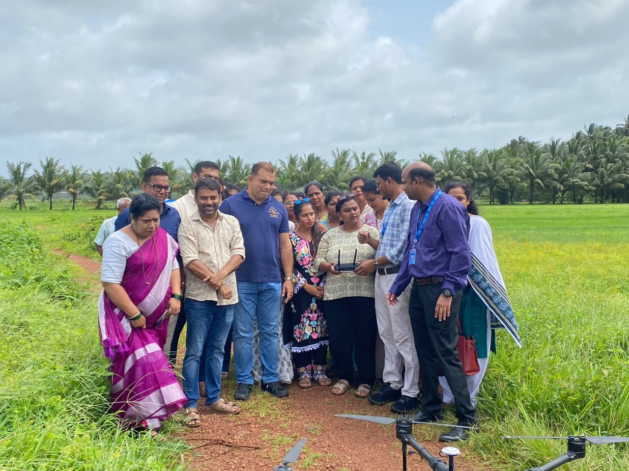 Garuda Aerospace Drone Didi Initiative Goa