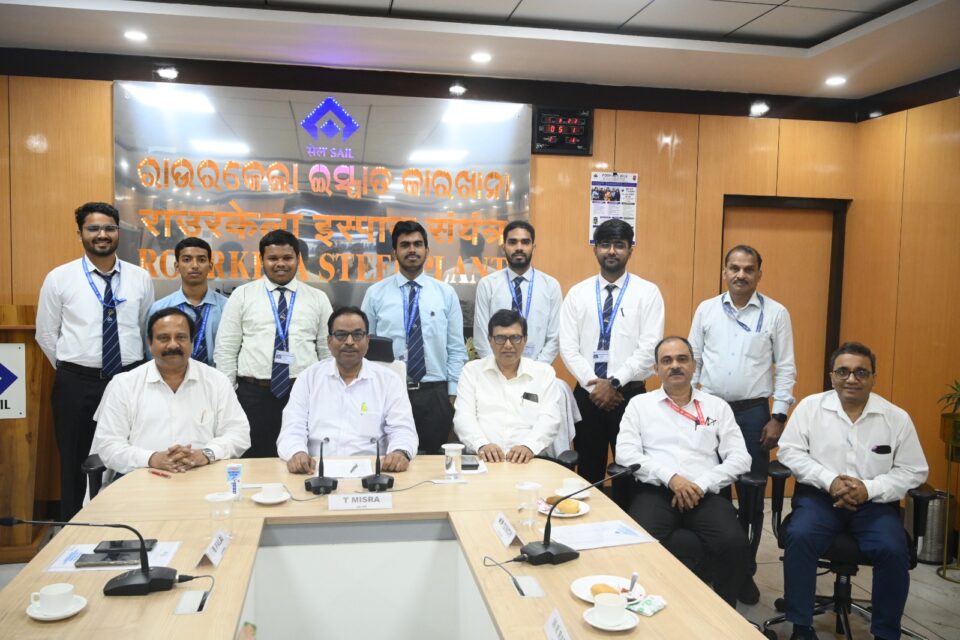 SAIL Rourkela Steel Plant inducts six Management Trainees