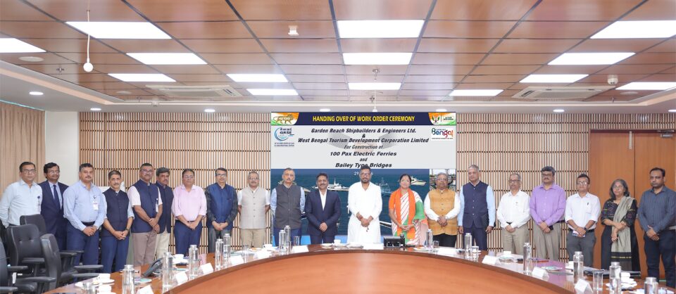 GRSE Hybrid Ferries and Bailey Bridges West Bengal