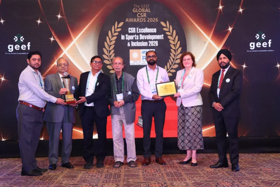 REC Limited wins GEEF Global CSR Award 2026 for sports