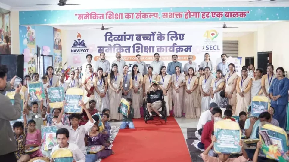 SECL CSR project for differently-abled children