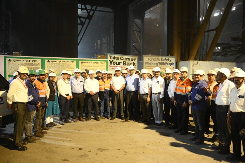 SMS-II creates all time high record of 82 Converter Blows and 12,994 Ton Crude Steel production in a Single Day