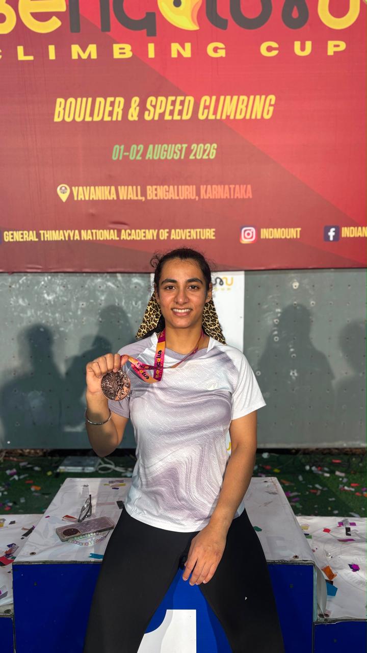 Shivpreet Pannu wins bronze at Bangalore Cup