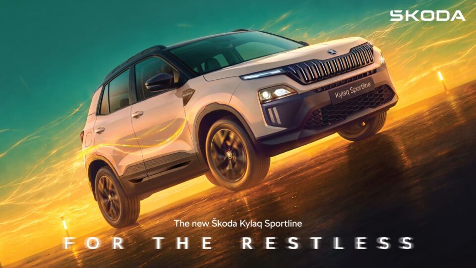 Škoda Kylaq Sportline For the Restless campaign