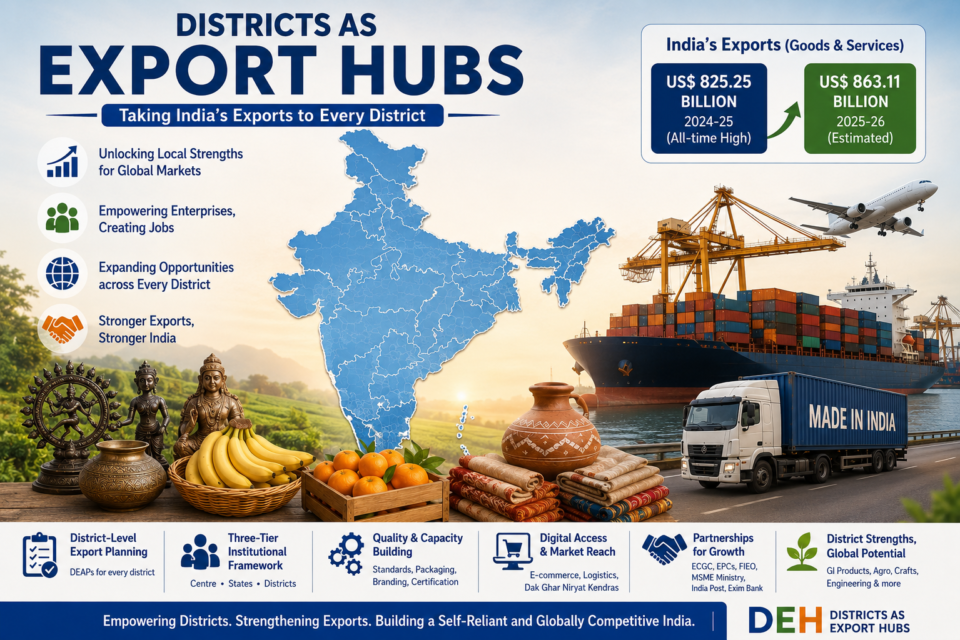 Districts as Export Hubs initiative 2026