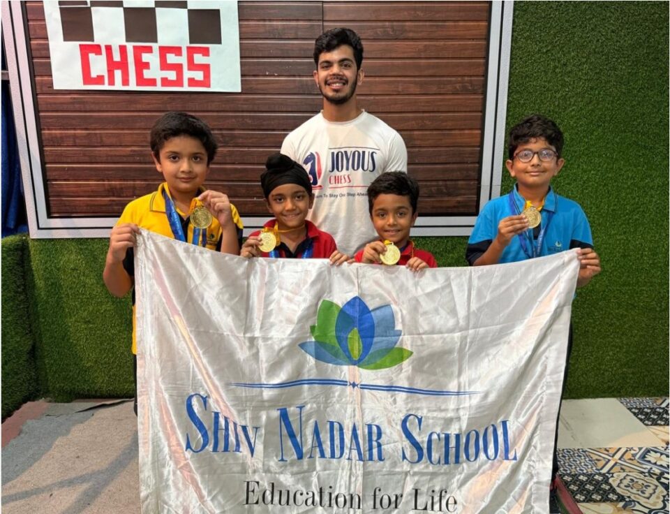 Shiv Nadar School Noida CBSE chess championship