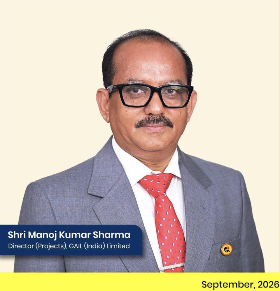 Manoj Kumar Sharma Director Projects GAIL