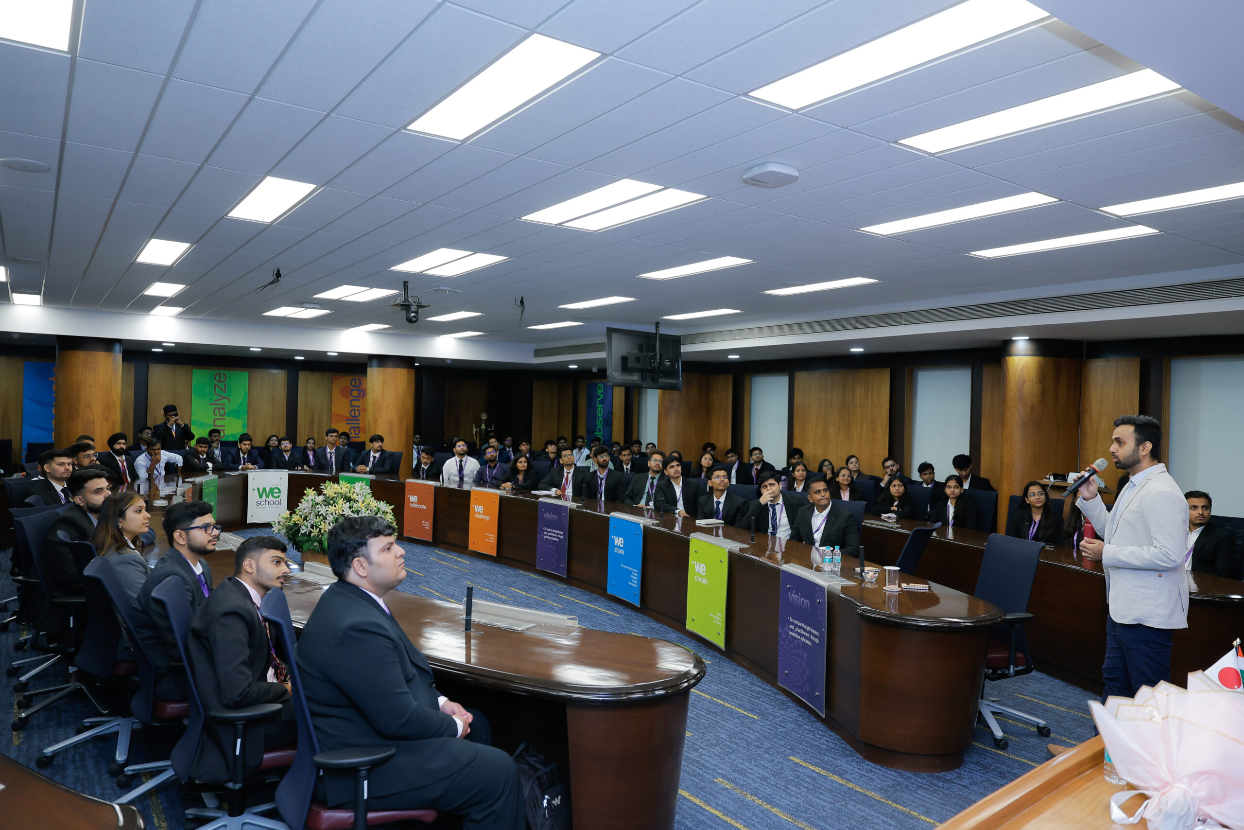 WeSchool MMS Batch 2026-28 Induction Programme