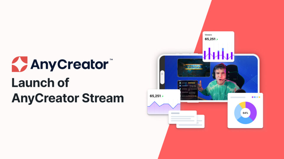 AnyCreator Stream India live streaming