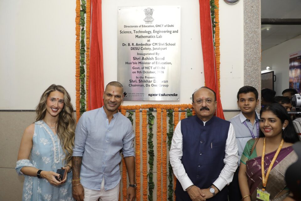 Shikhar Dhawan Foundation STEM Lab Janakpuri